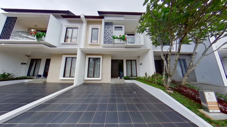 Rumah modern di Asana Residence, Cibubur, desain inovatif dan fasilitas lengkap